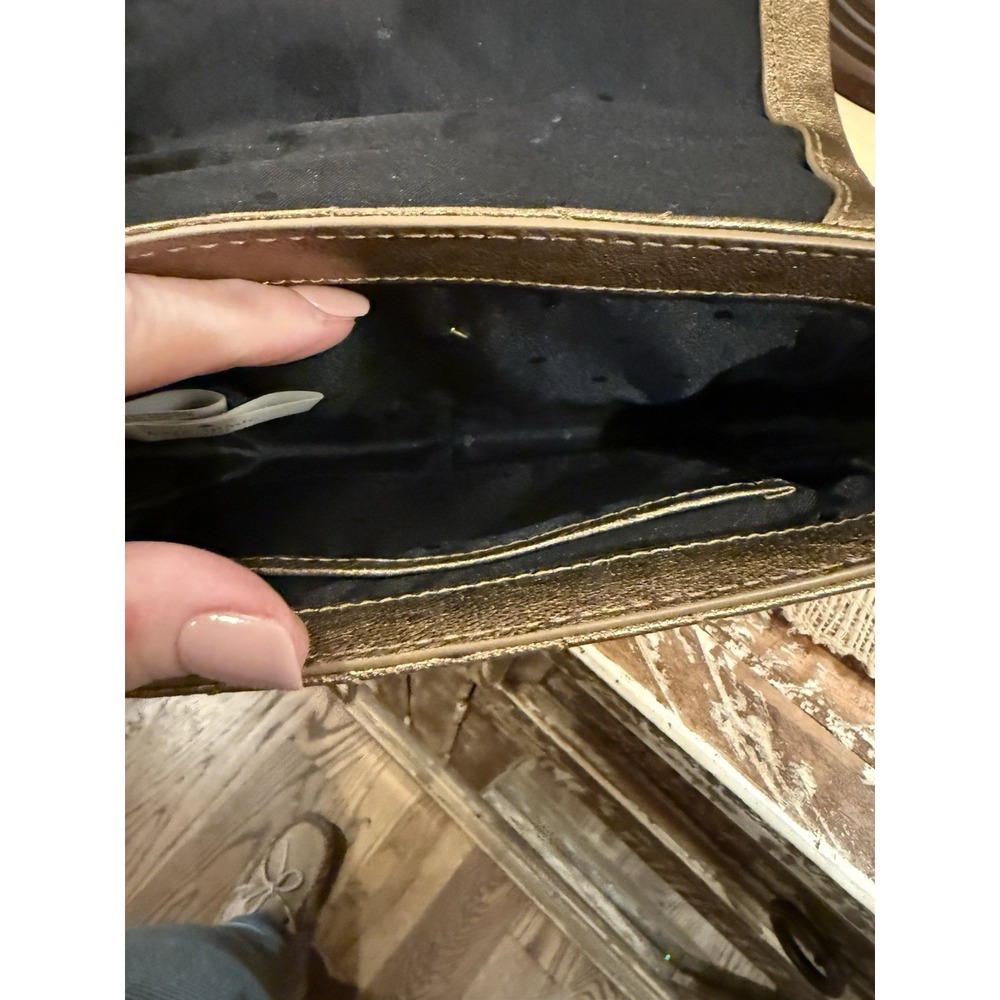 Kate Spade Gold Quilted Leather Mini Emerson Place Vivenna Crossbody Bag - Picture 14 of 15